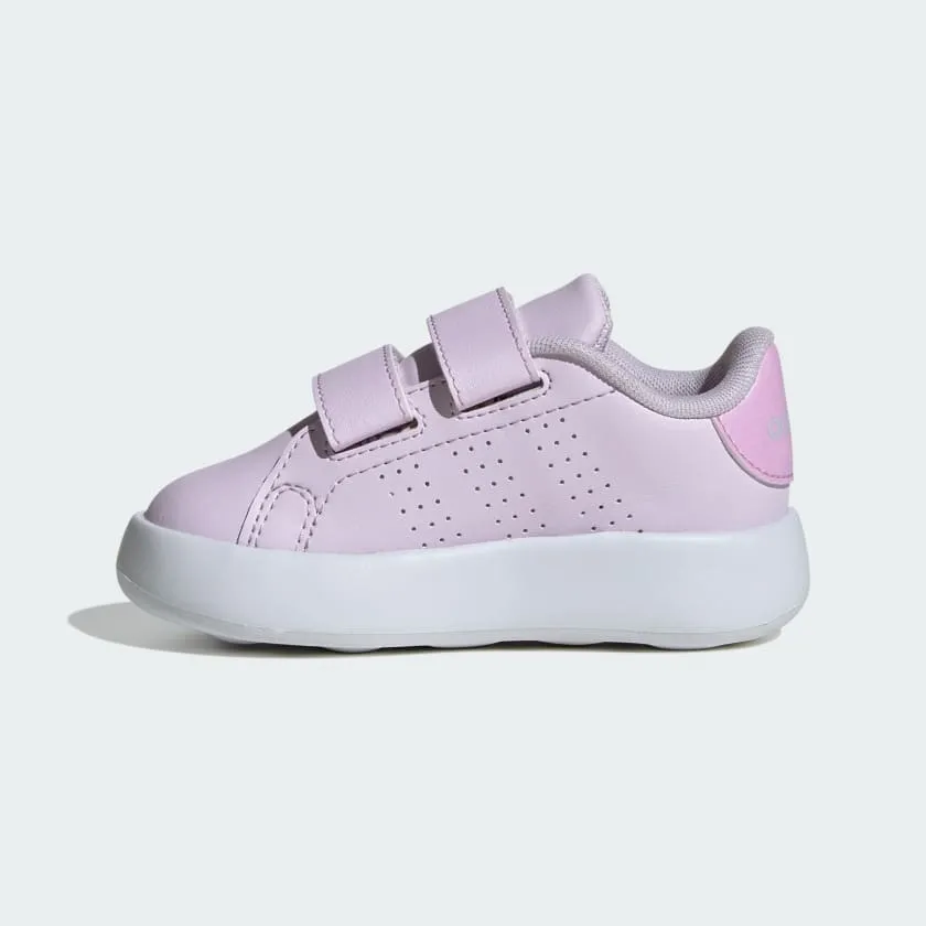 ADIDAS KID'S ADVANTAGE LAVENDER SNEAKER SHOES