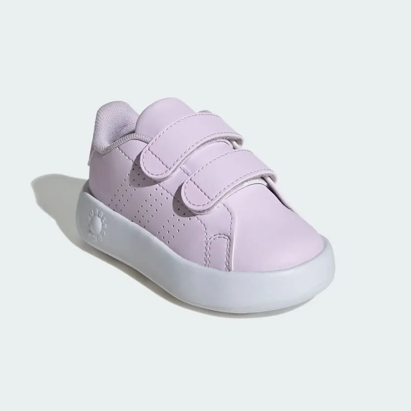 ADIDAS KID'S ADVANTAGE LAVENDER SNEAKER SHOES