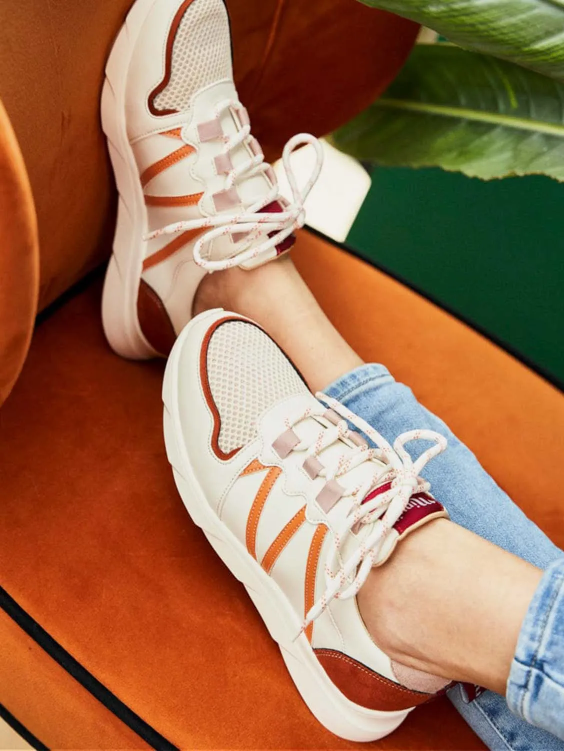 Chamois Recycled Vegan Leather Sneakers | Dawn