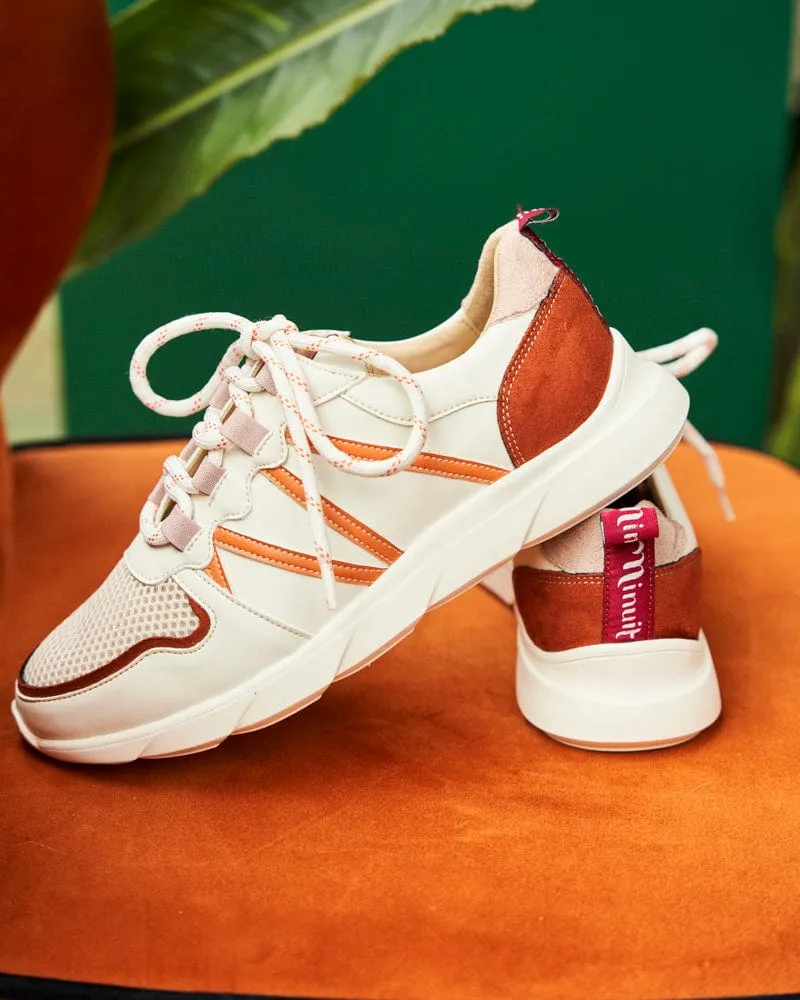 Chamois Recycled Vegan Leather Sneakers | Dawn