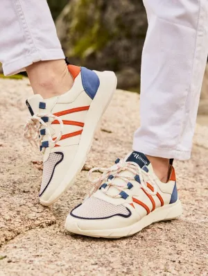 Chamois Recycled Vegan Leather Sneakers | Golden Hour