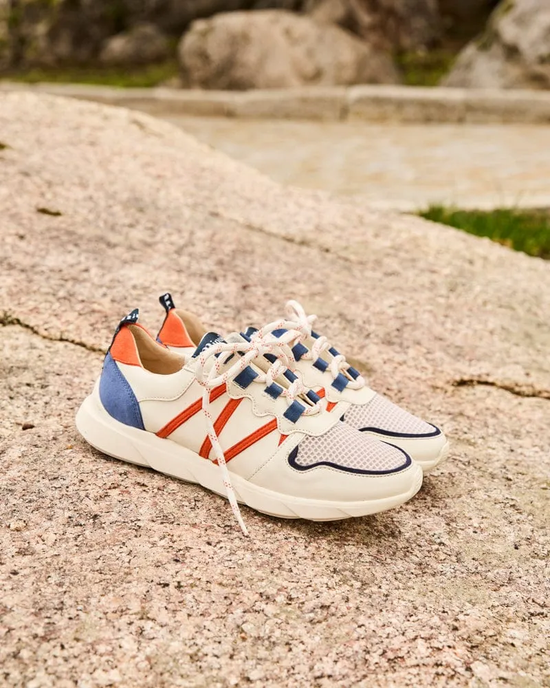 Chamois Recycled Vegan Leather Sneakers | Golden Hour