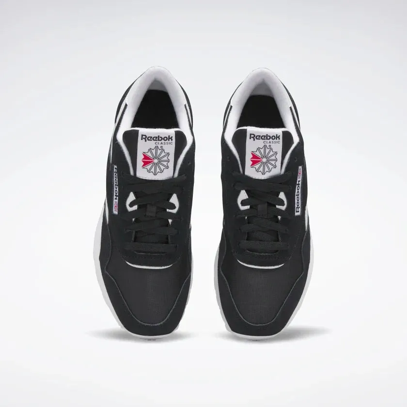 Classic Nylon Shoes Black/White/White