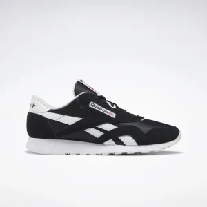 Classic Nylon Shoes Black/White/White