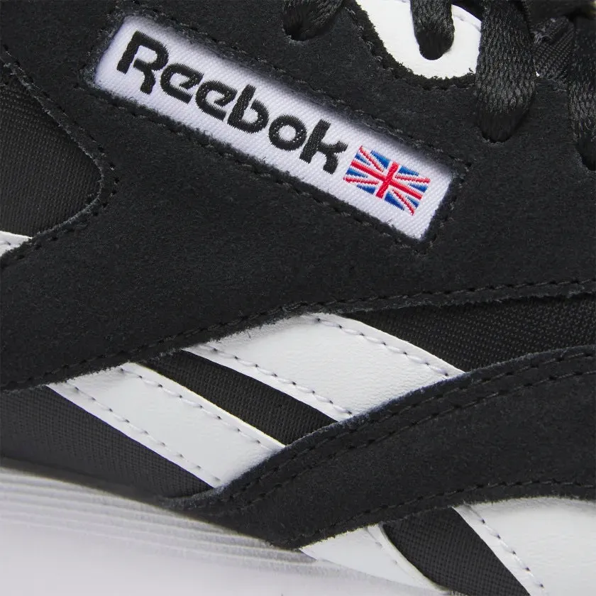 Classic Nylon Shoes Black/White/White