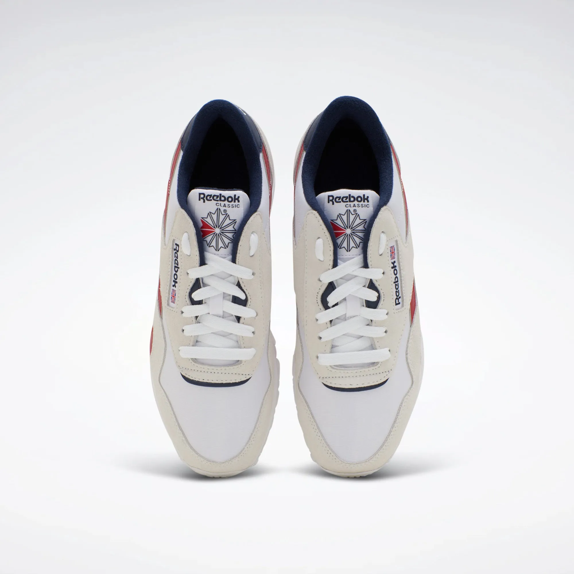 Classic Nylon Shoes White/Flash Red/Vector Navy
