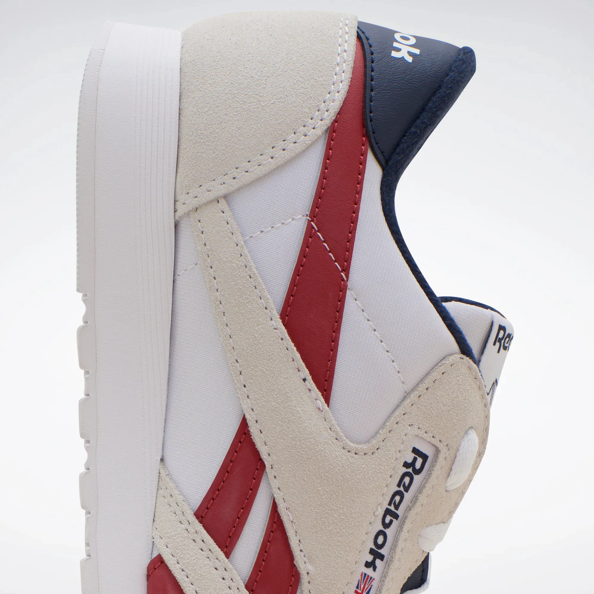Classic Nylon Shoes White/Flash Red/Vector Navy