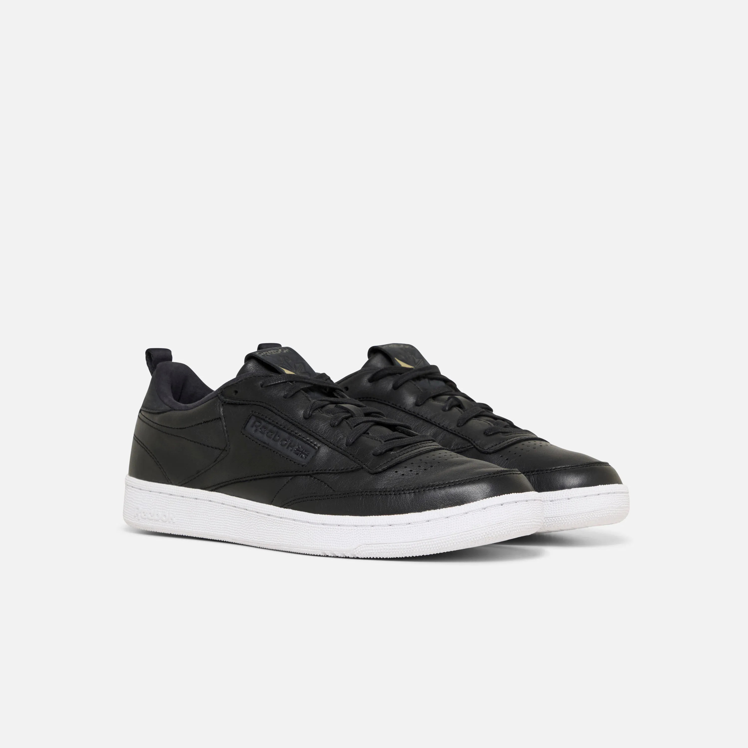 Club C 85 Pl Black/Gold Met/White
