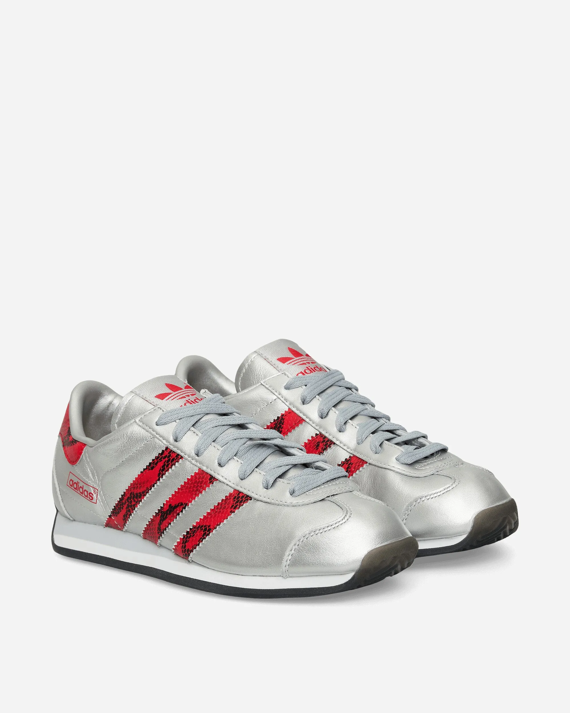 Country Japan Sneakers Silver Metallic / Better Scarlet