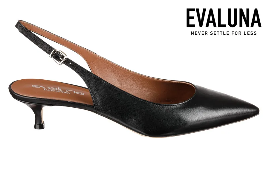 Eva Sling Black Leather