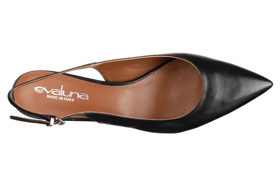 Eva Sling Black Leather