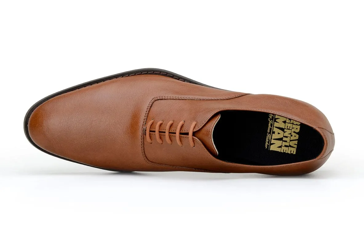 Executive Vegan Leather Oxford Shoes | Multiple Colours