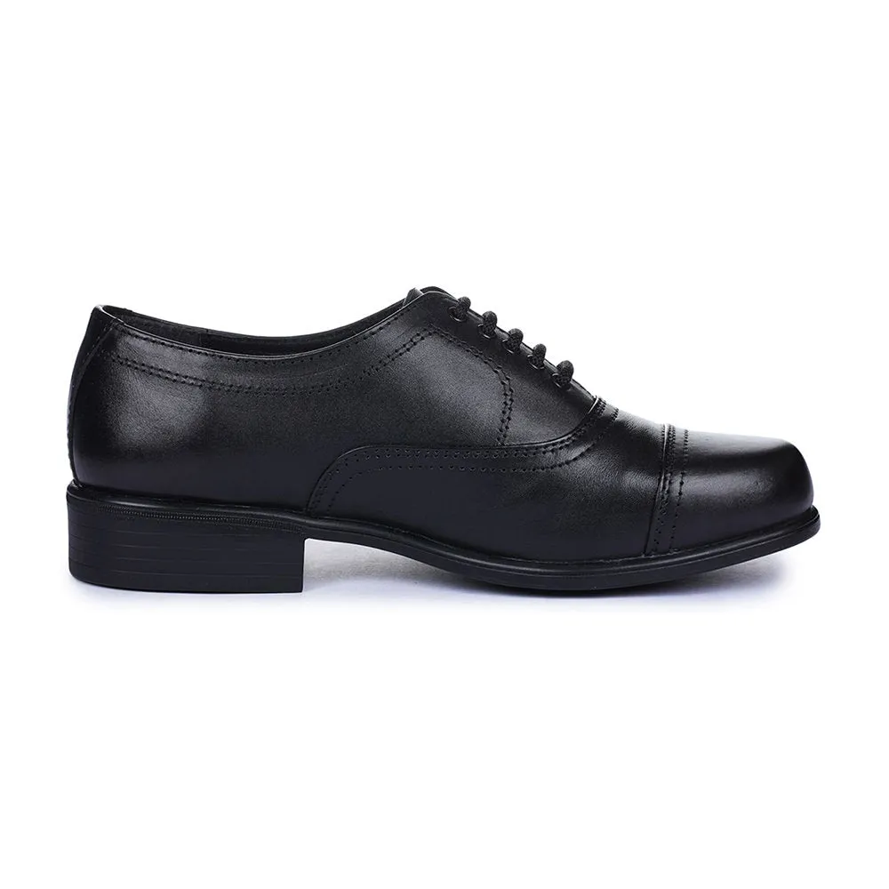 Fortune Black Classic Oxford Shoes For Men 7168-03 By Liberty