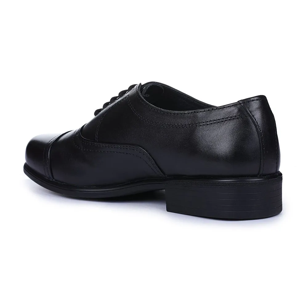 Fortune Black Classic Oxford Shoes For Men 7168-03 By Liberty