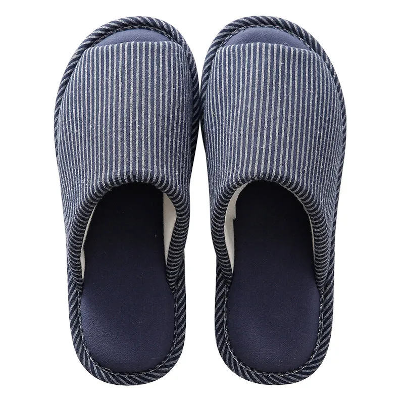 Japanese Four Seasons Home Comfortable Couple Slippers With Non-slip Soft UGG Style