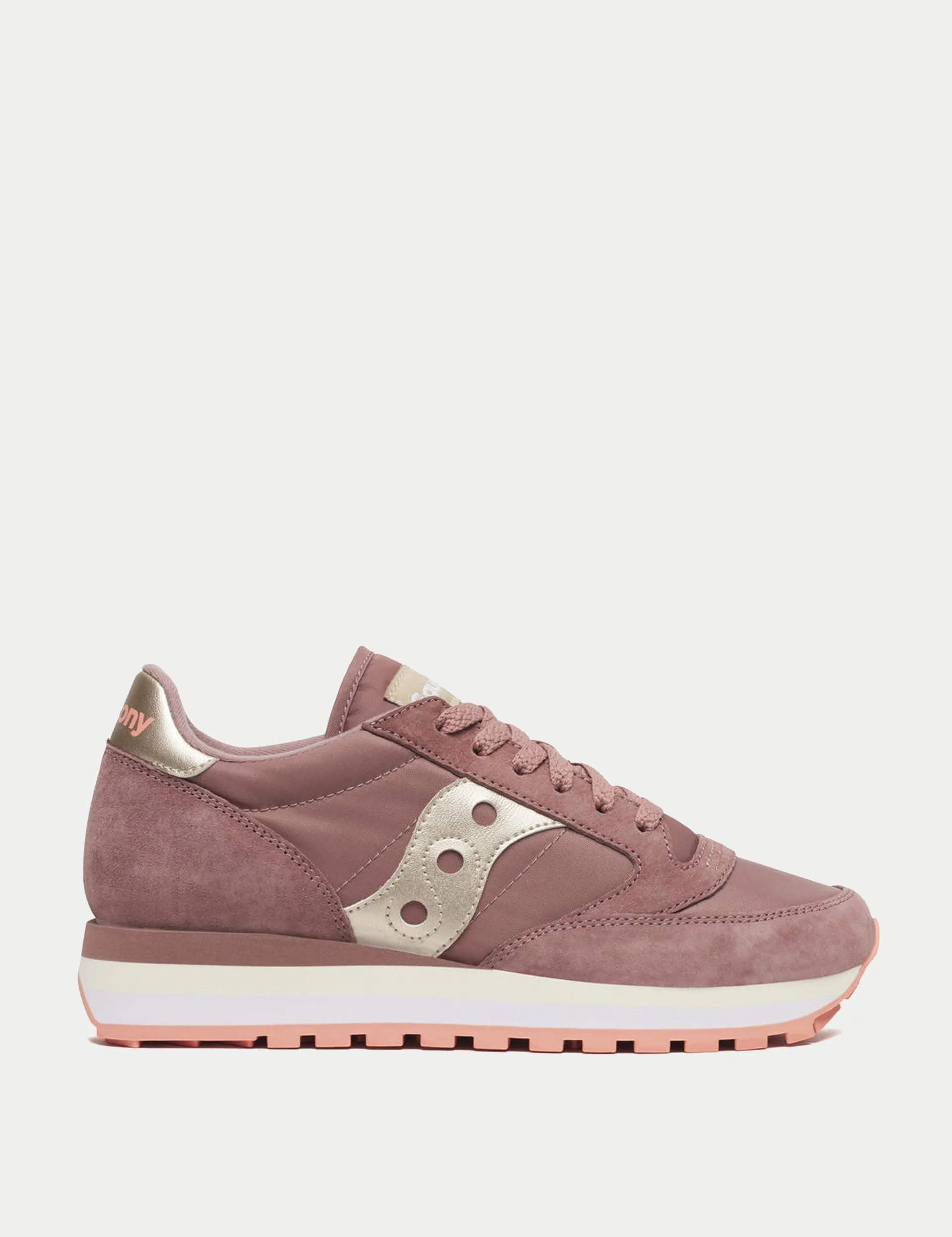 Jazz Triple - Brown/Metallic