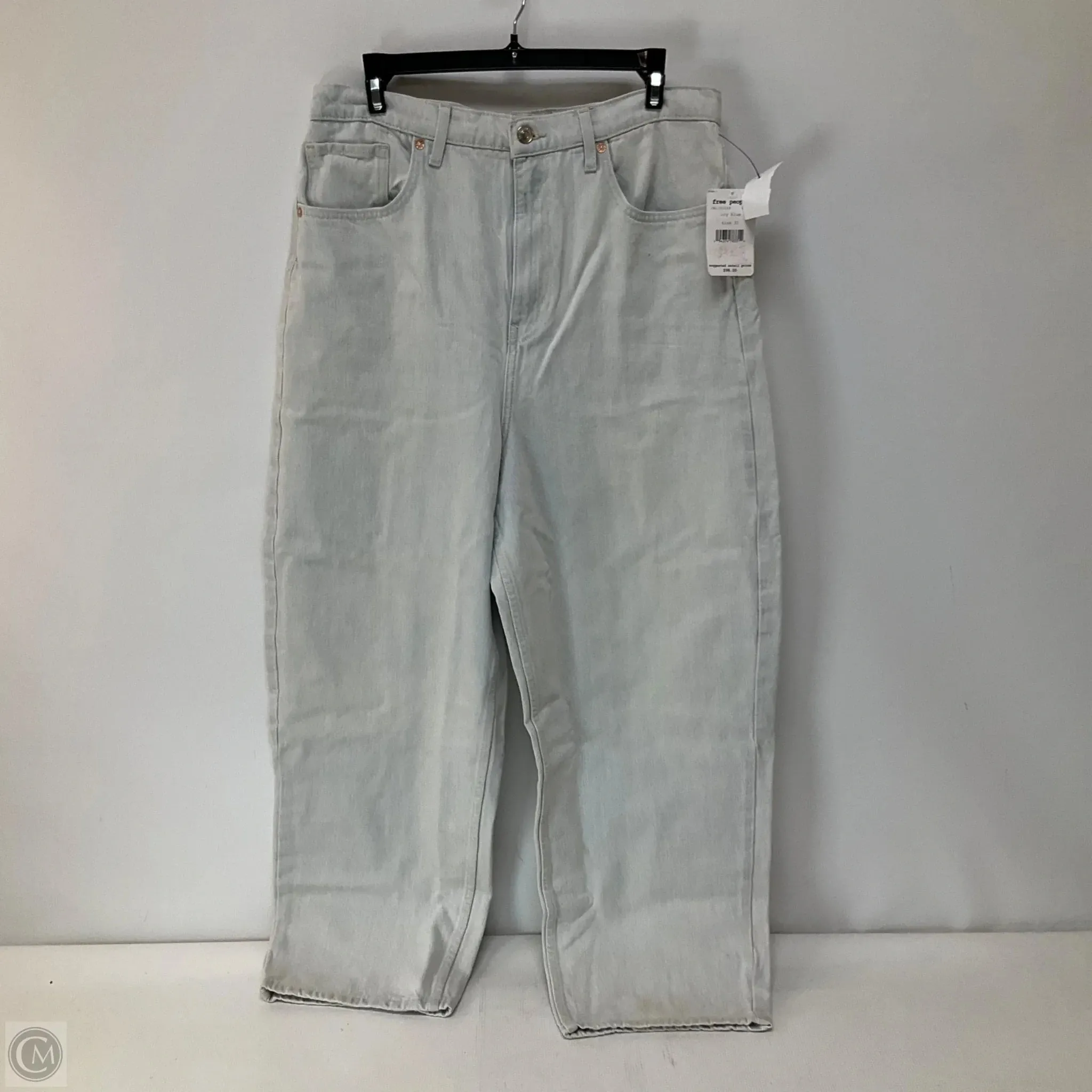 Jeans Straight By We The Free In Blue Denim, Size: 12