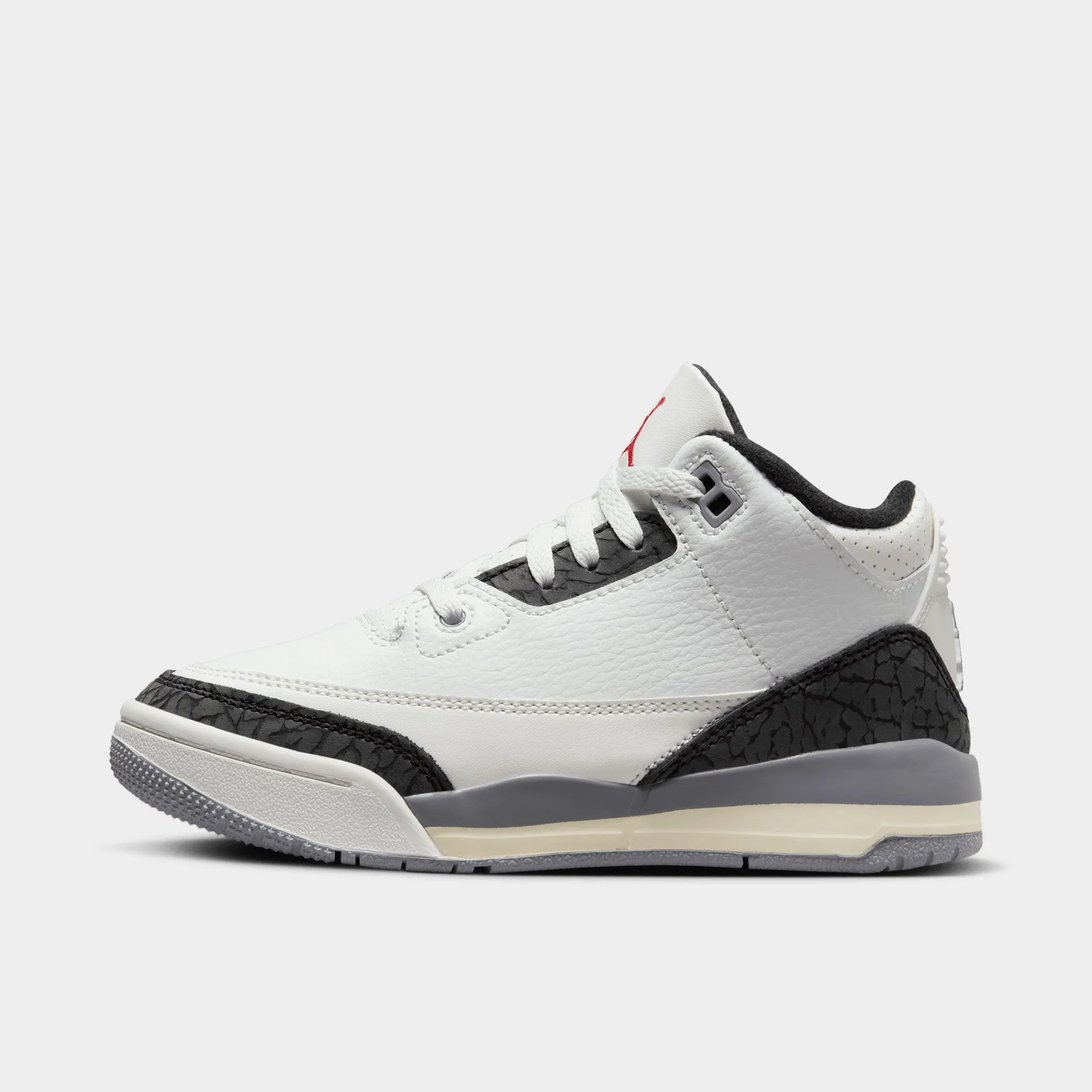 Jordan 3 Retro PS Summit White / Fire Red - Cement Grey