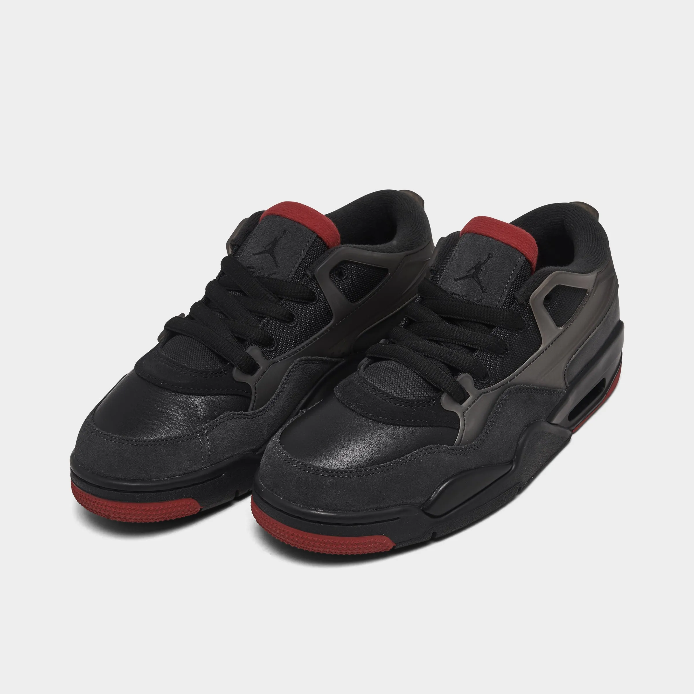 Jordan 4RM GS Black / Varsity Red - Anthracite
