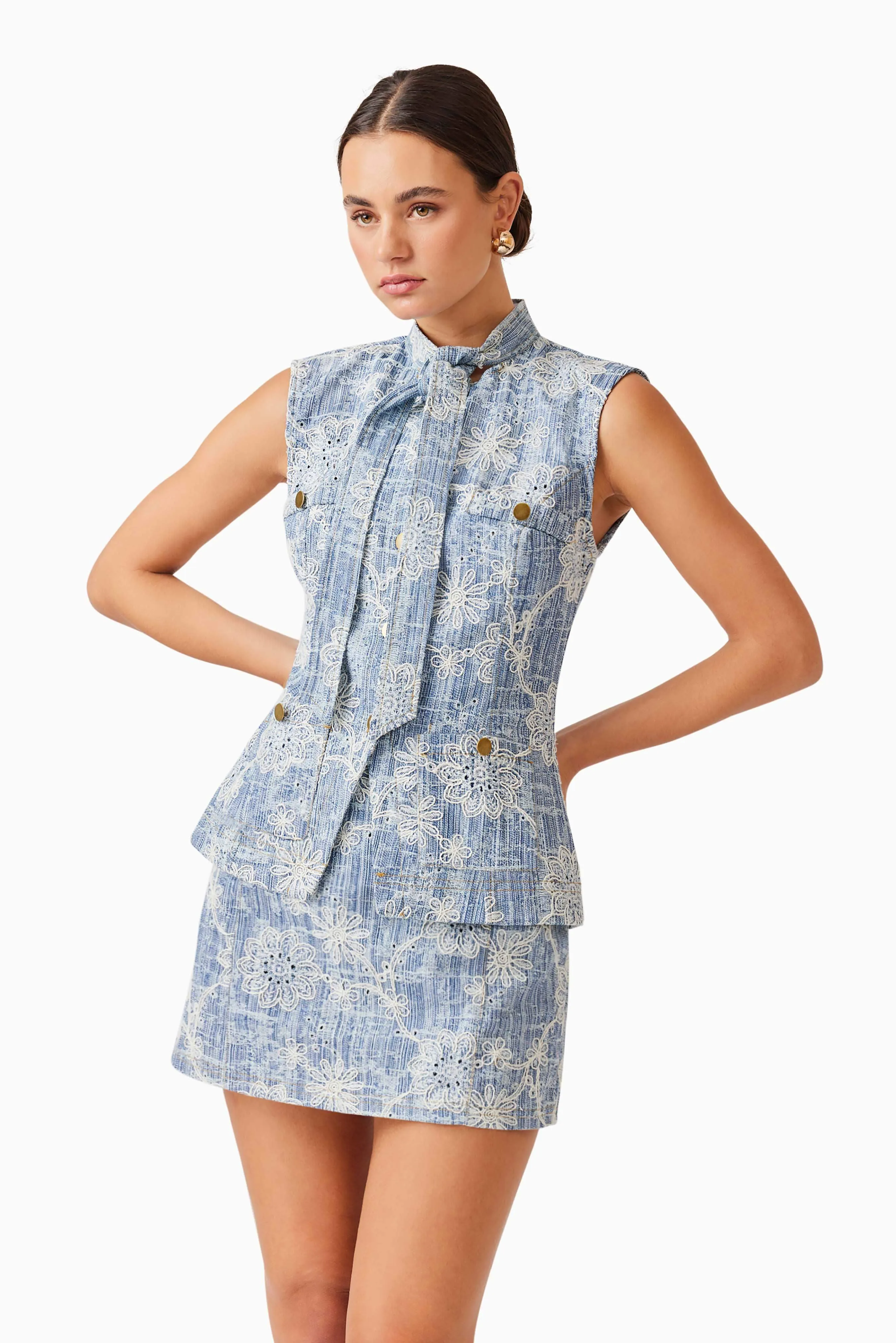 Monica Denim Set