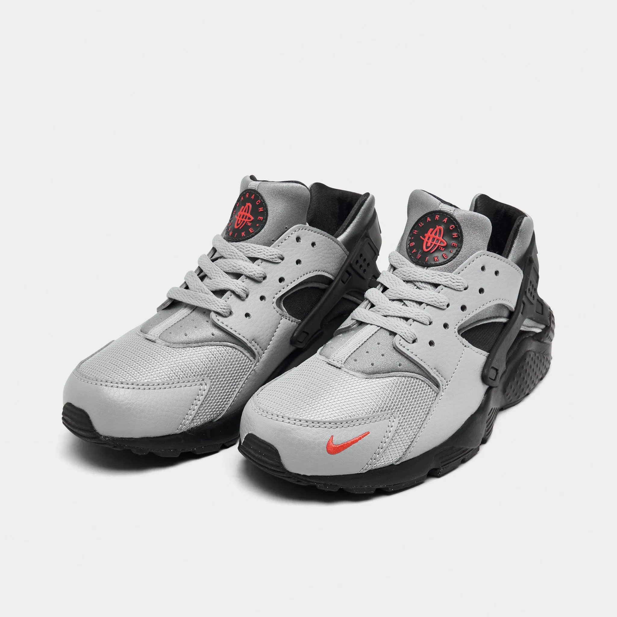 Nike Air Huarache GS Wolf Grey / Crimson - Anthracite