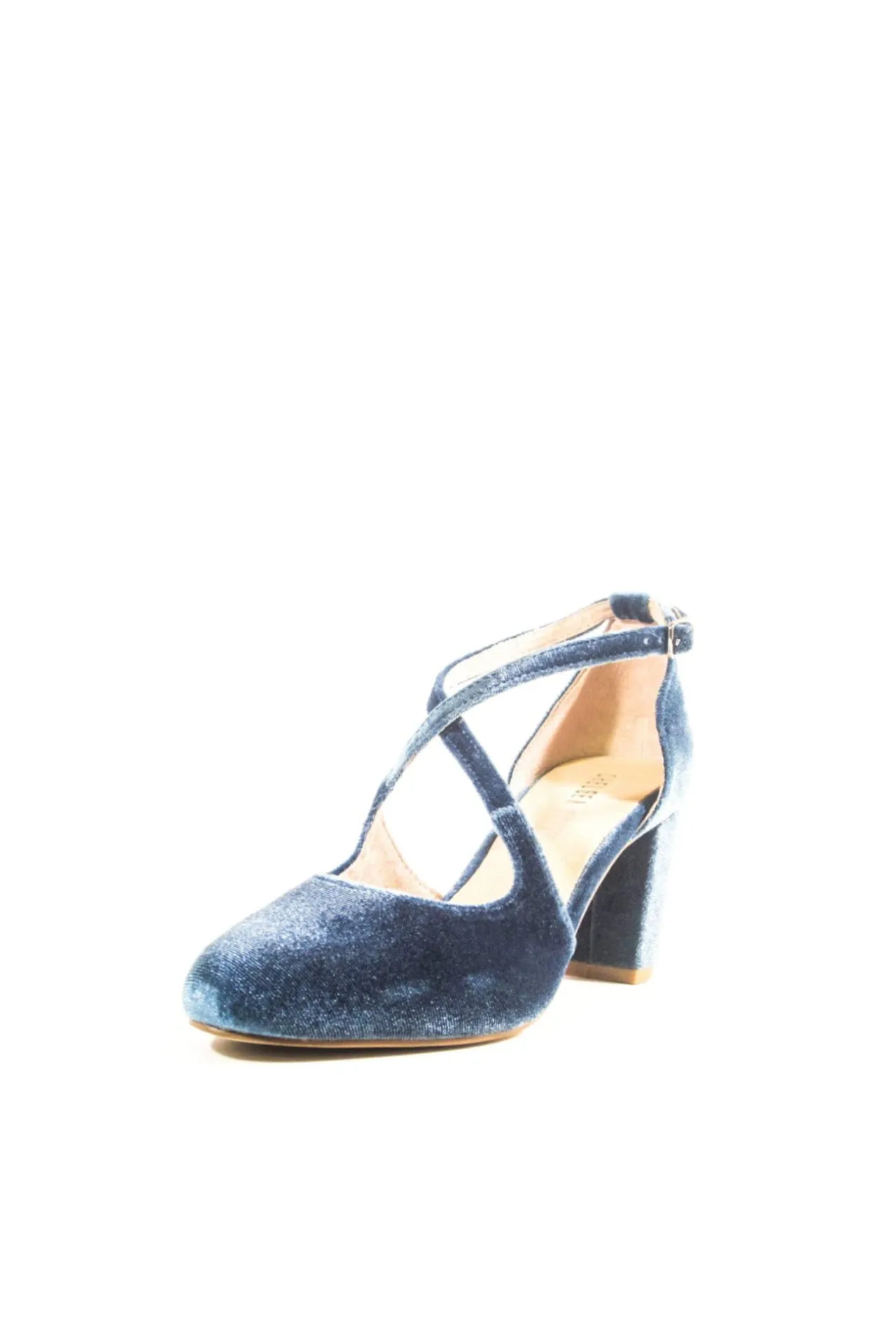 Oren Velvet Mary Jane Heels
