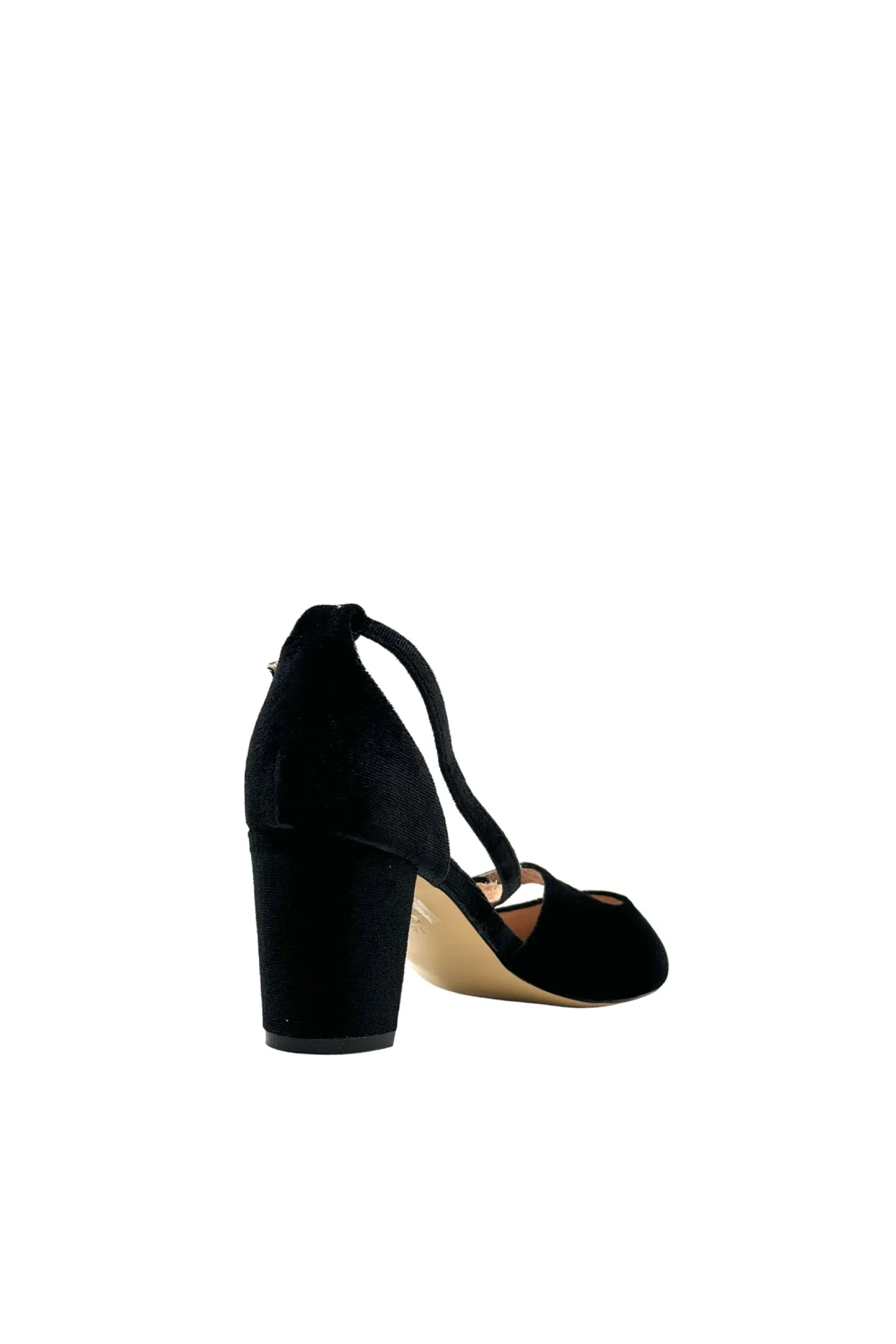 Oren Velvet Mary Jane Heels