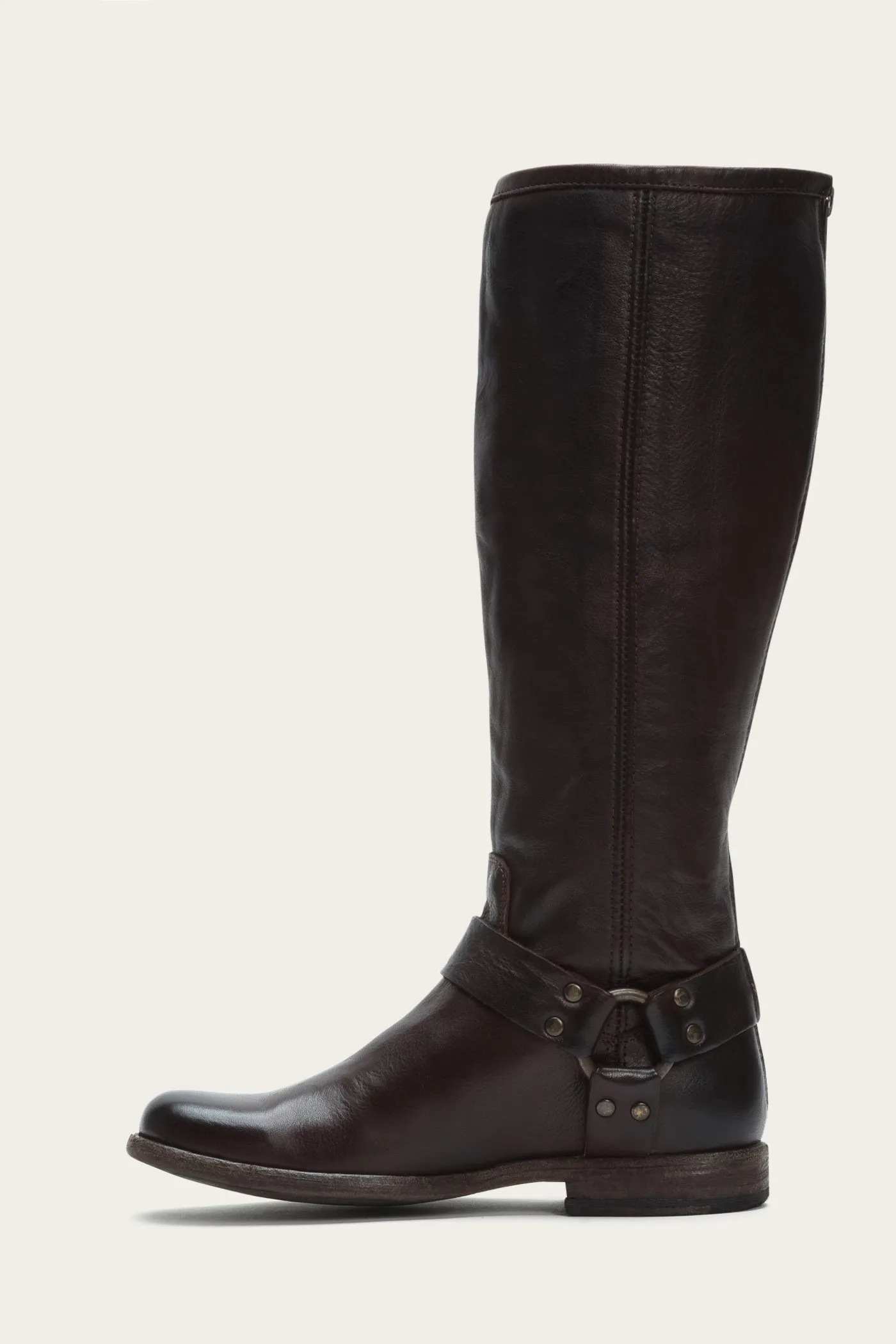 Phillip Harness Tall Wide Calf - Pre-Loved