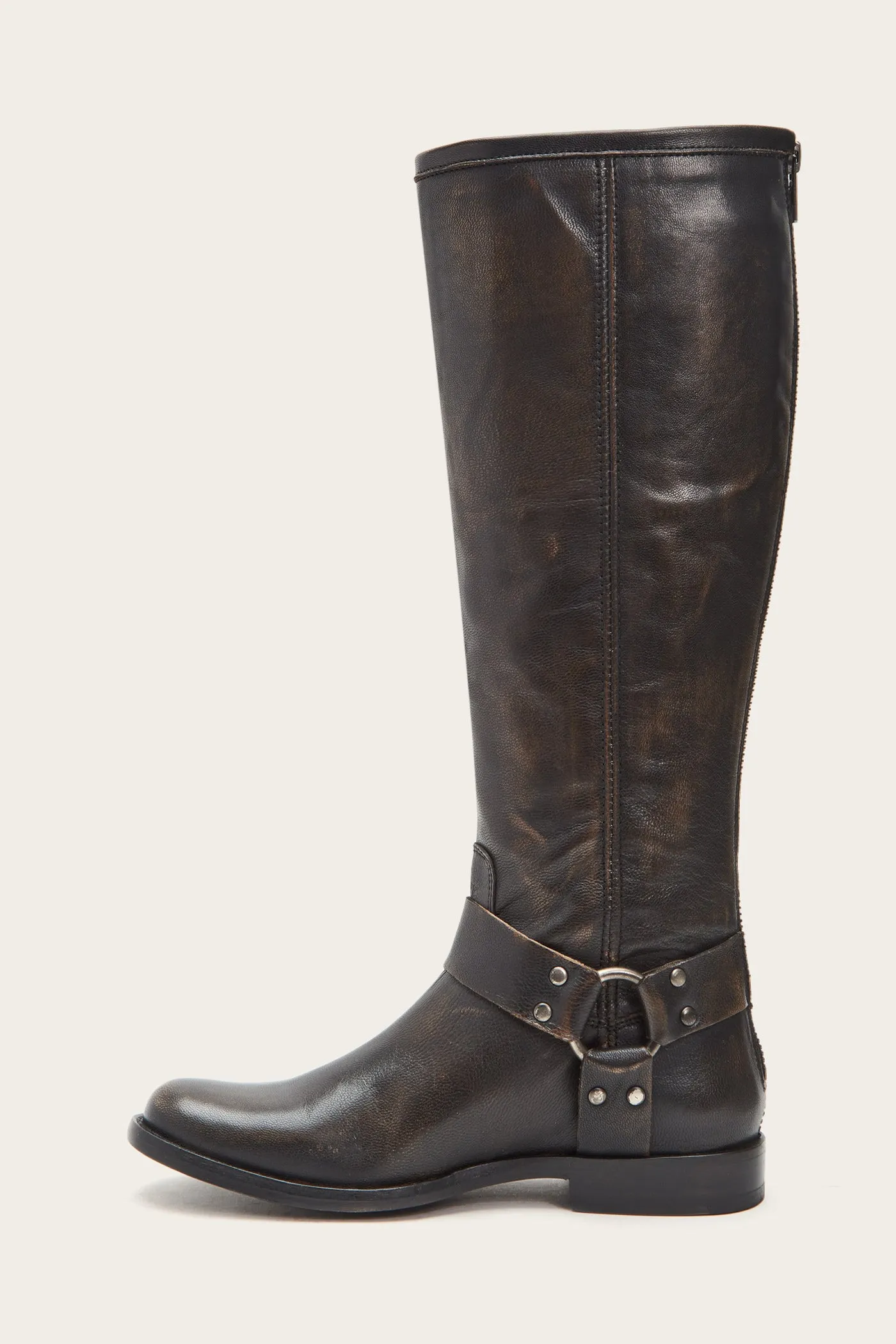Phillip Harness Tall Wide Calf - Pre-Loved