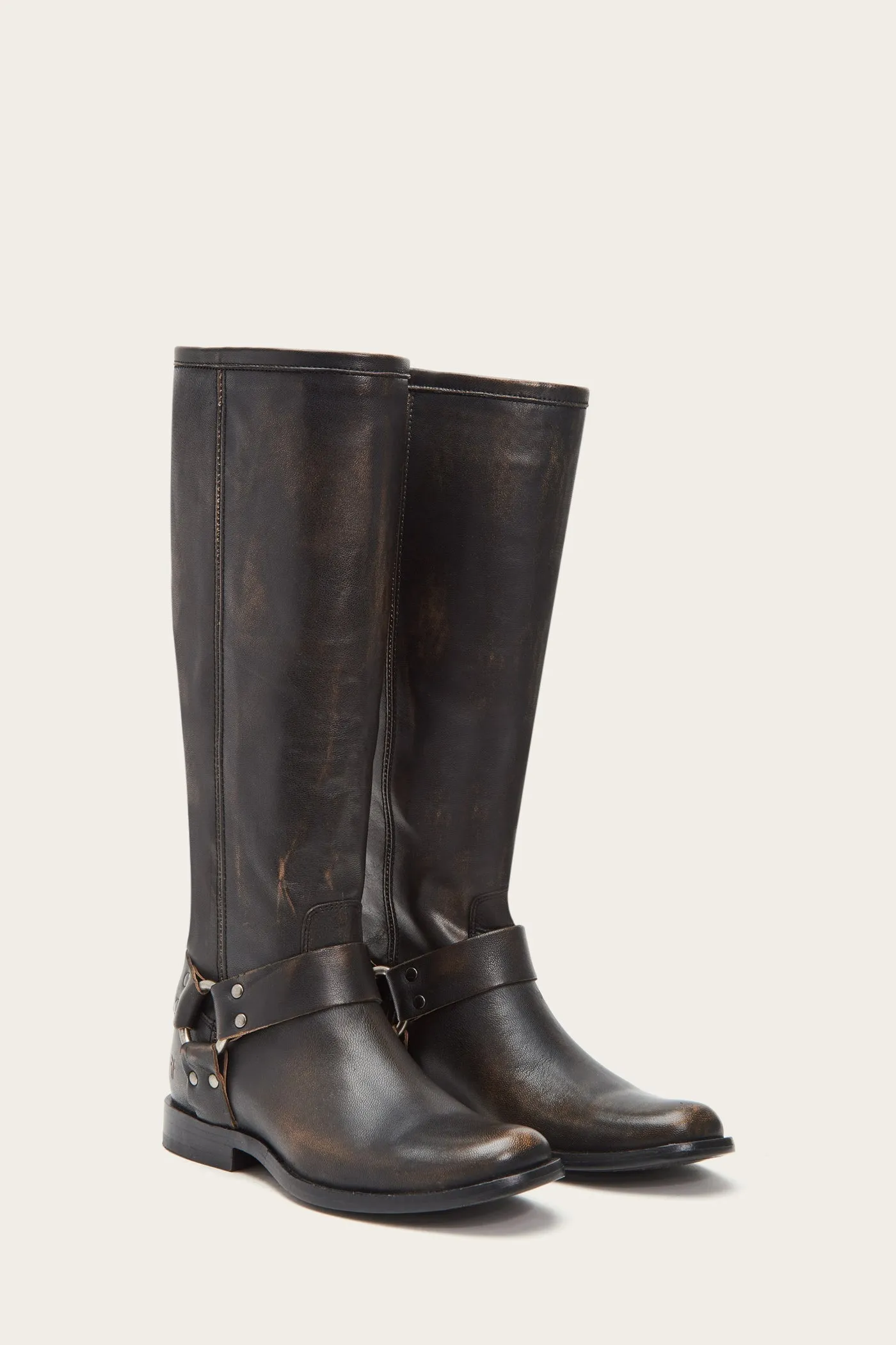 Phillip Harness Tall Wide Calf - Pre-Loved