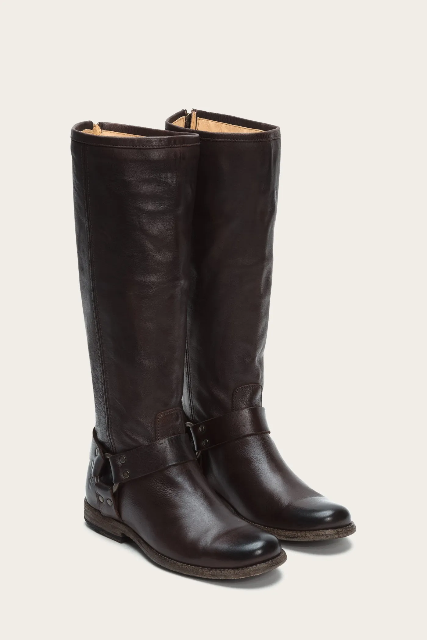 Phillip Harness Tall Wide Calf - Pre-Loved