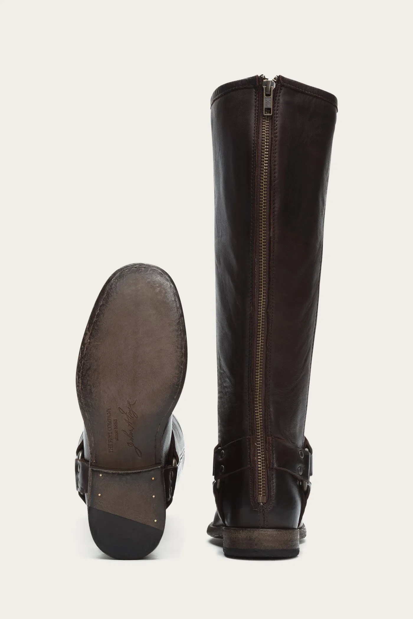 Phillip Harness Tall Wide Calf - Pre-Loved