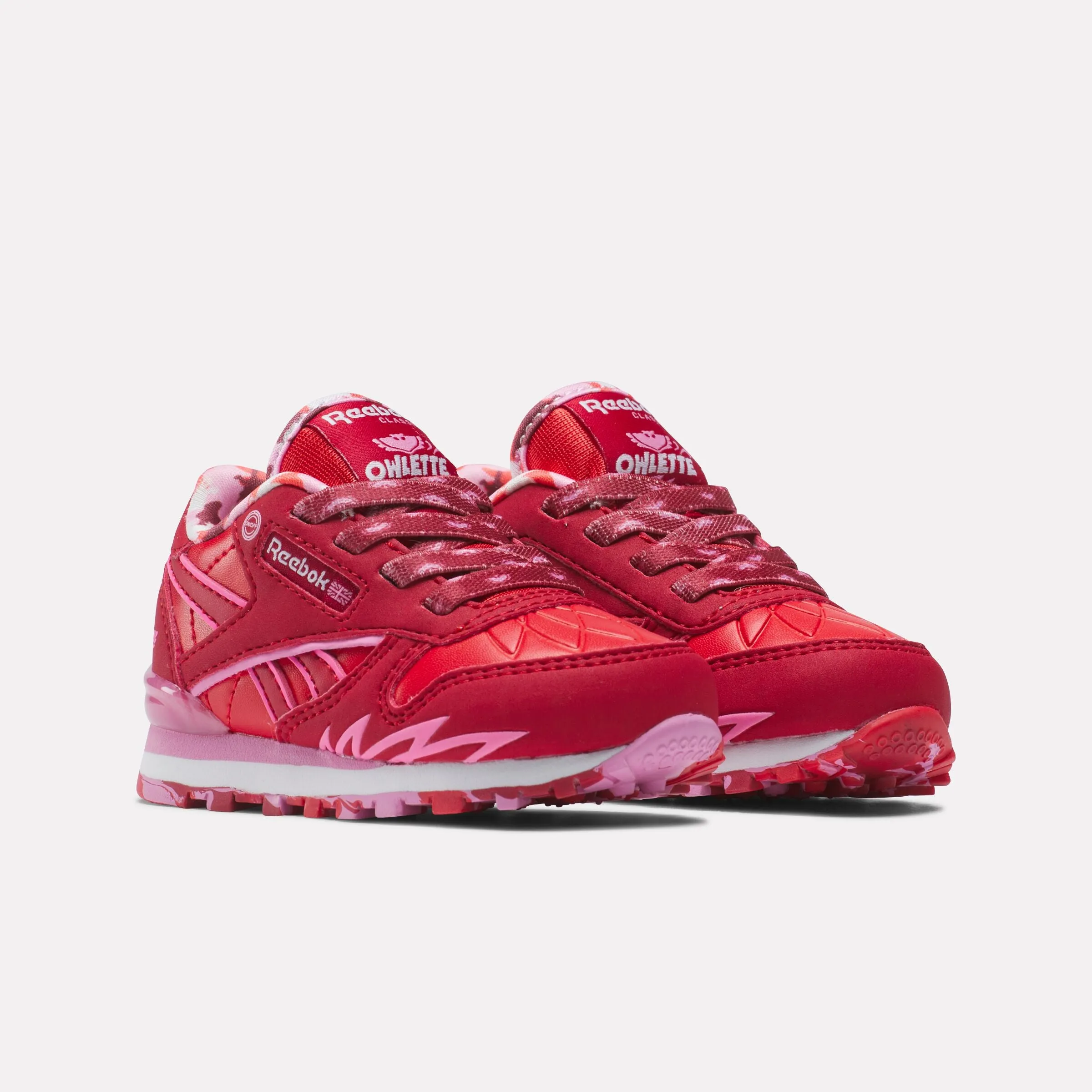 Pj Masks Classic Leather Step N Flash Mars Red/Pixie Pink/White