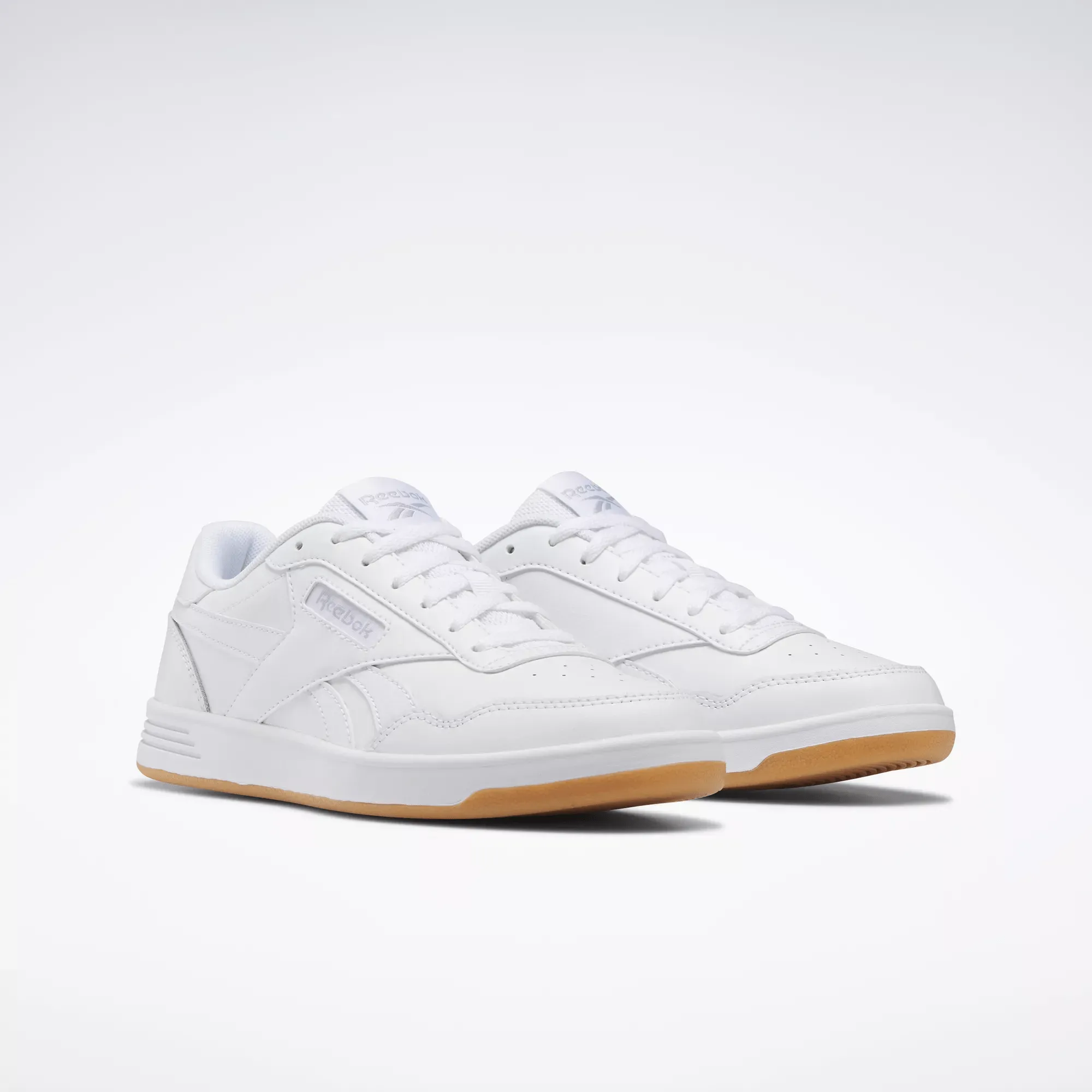 REEBOK WOMEN'S COURT ADVANCE WHITE/GUM TENNIS SHOES