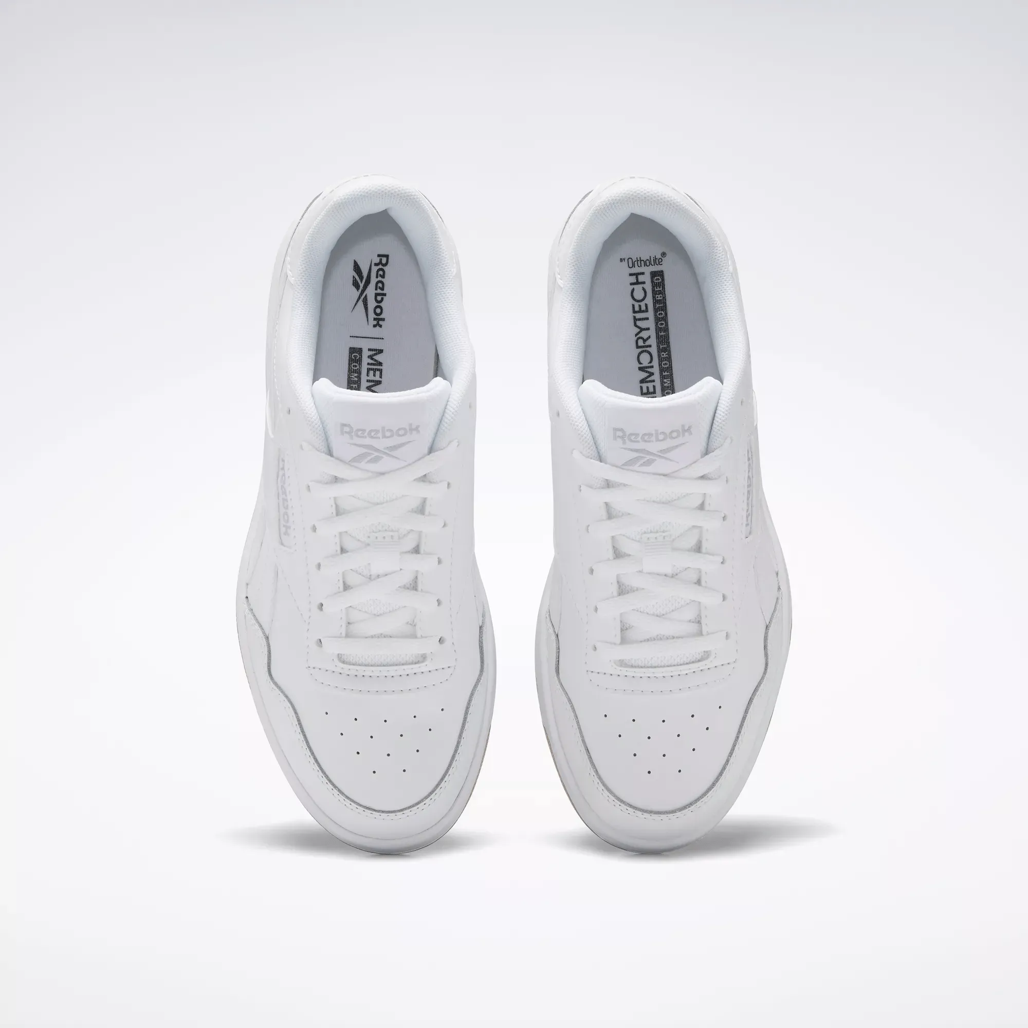 REEBOK WOMEN'S COURT ADVANCE WHITE/GUM TENNIS SHOES