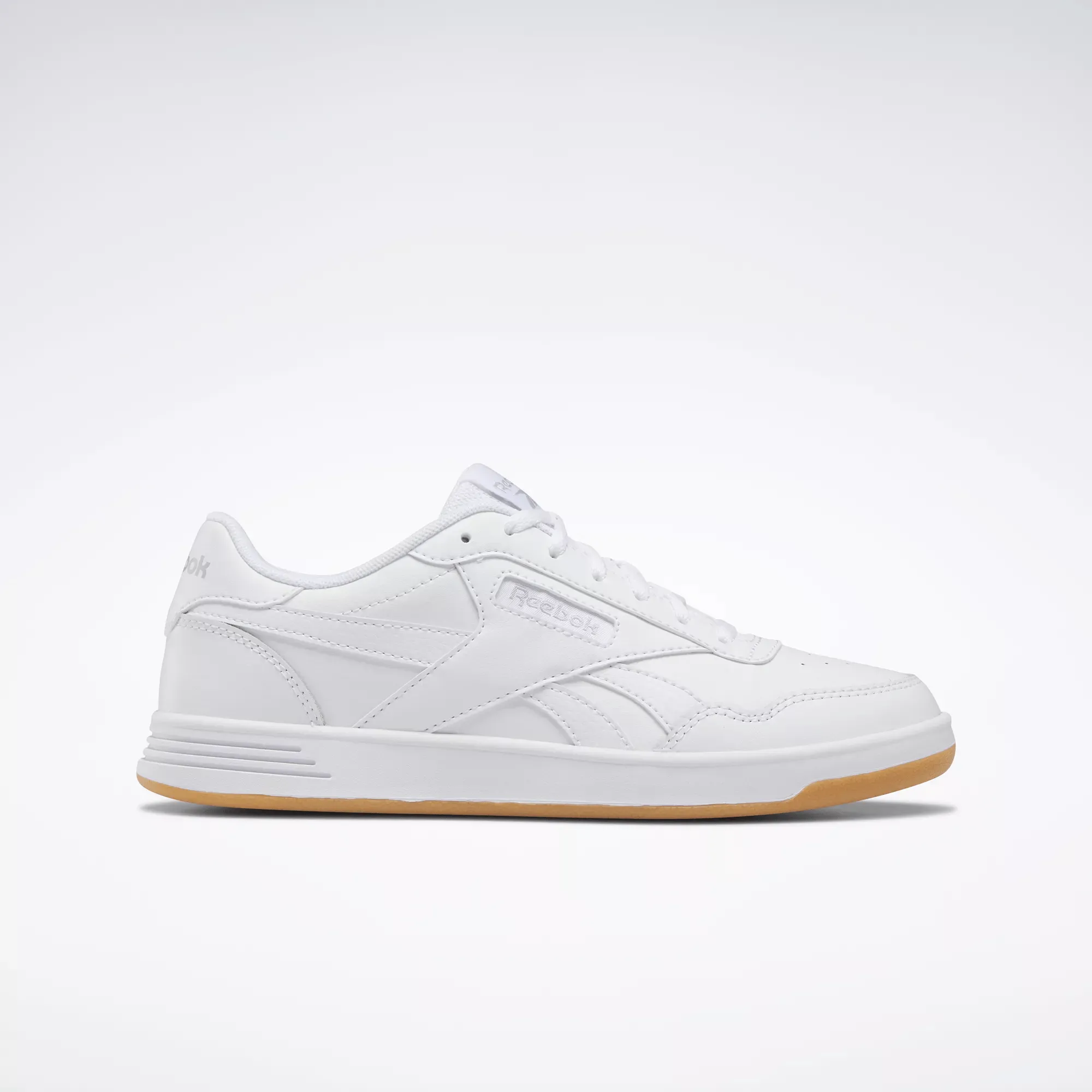REEBOK WOMEN'S COURT ADVANCE WHITE/GUM TENNIS SHOES