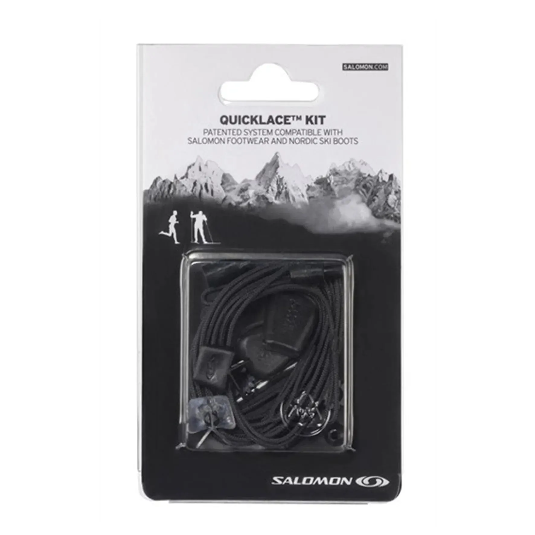 SALOMON QUICKLACE KIT / BLACK