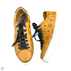 Shoes Luxury Designer By Mcm In Brown, Size: 5.5