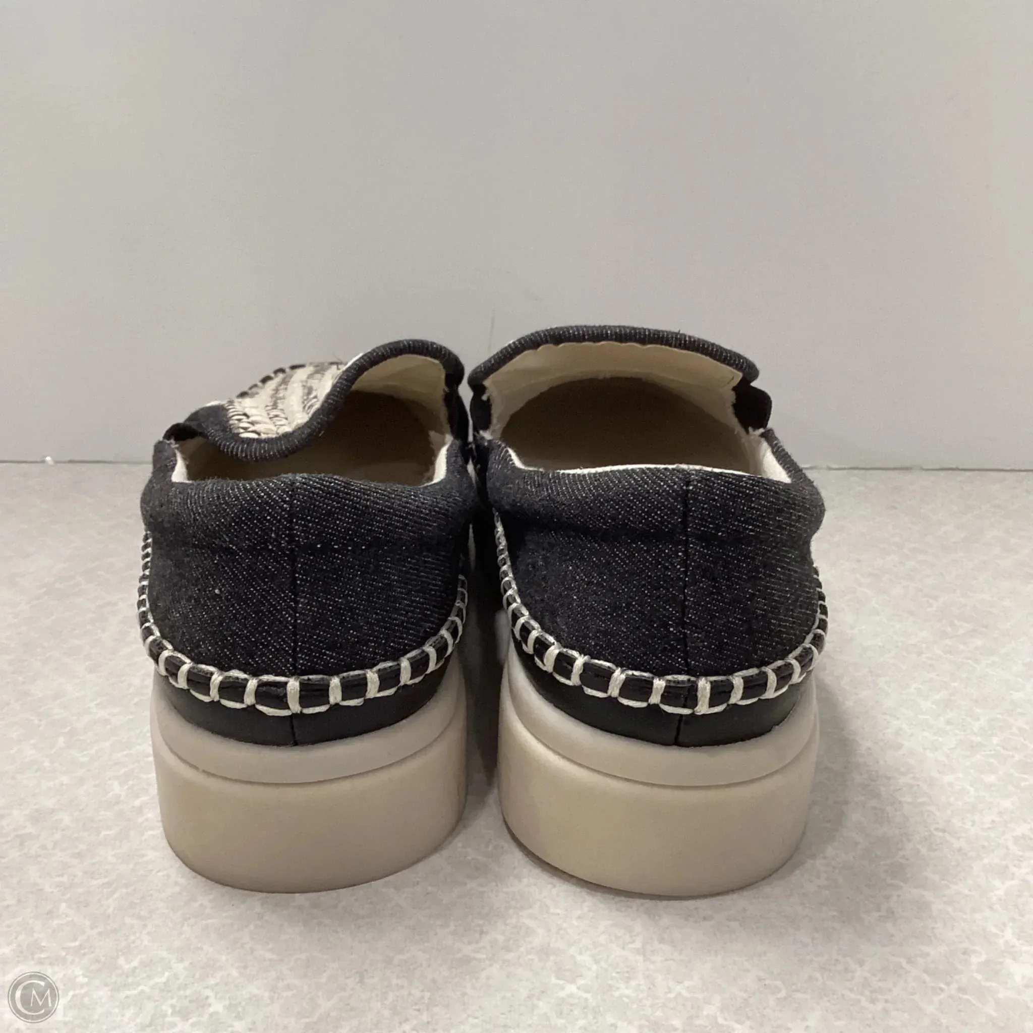 Shoes Sneakers By Dolce Vita In Black & Cream, Size: 6.5