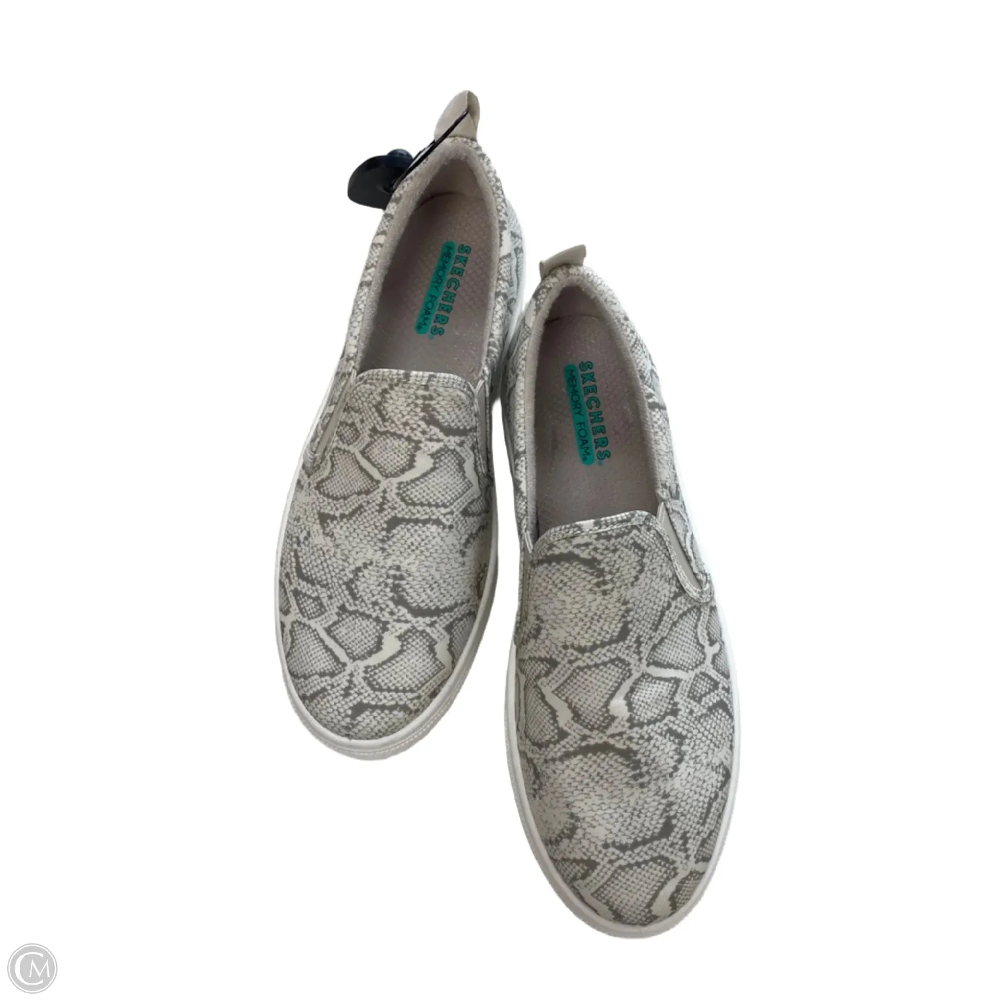 Shoes Sneakers By Skechers In Snakeskin Print, Size: 8.5
