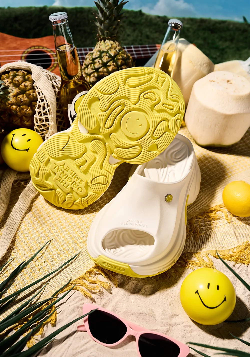 SMILEY丨Starfish Series Slippers-White