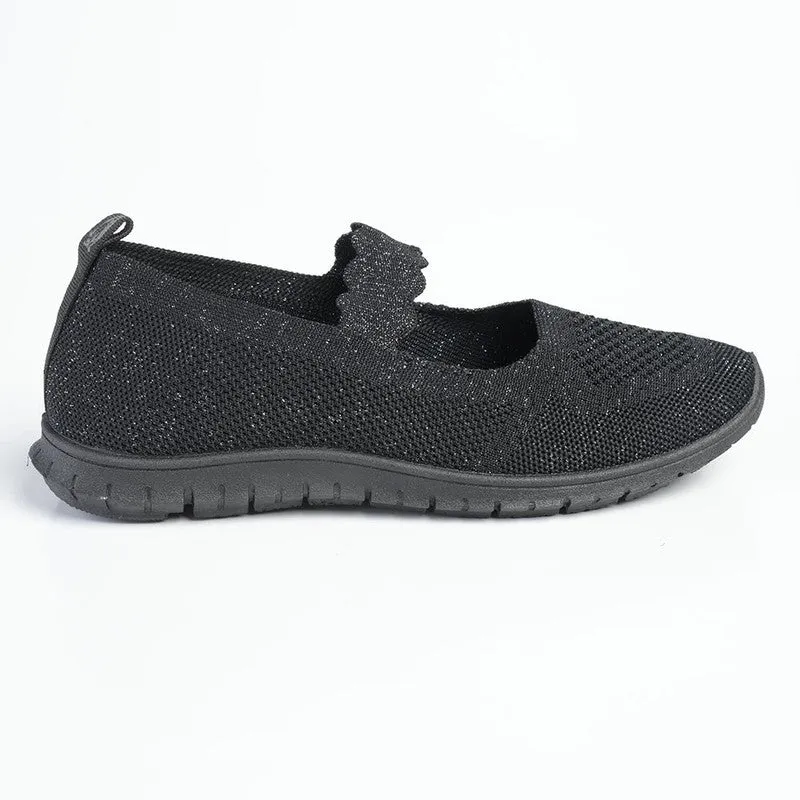 Soft Style by Hush Puppies Nan MJ Sneaker - Black