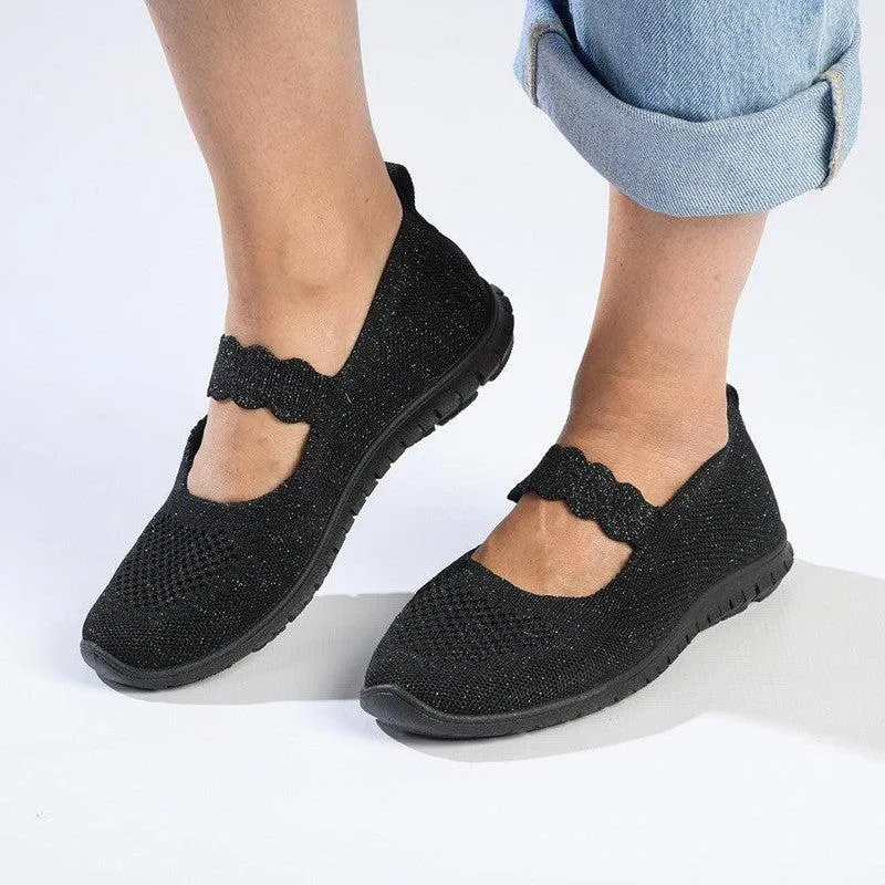 Soft Style by Hush Puppies Nan MJ Sneaker - Black