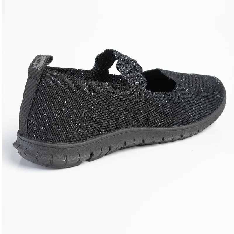 Soft Style by Hush Puppies Nan MJ Sneaker - Black