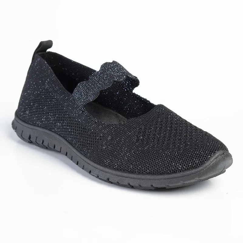 Soft Style by Hush Puppies Nan MJ Sneaker - Black