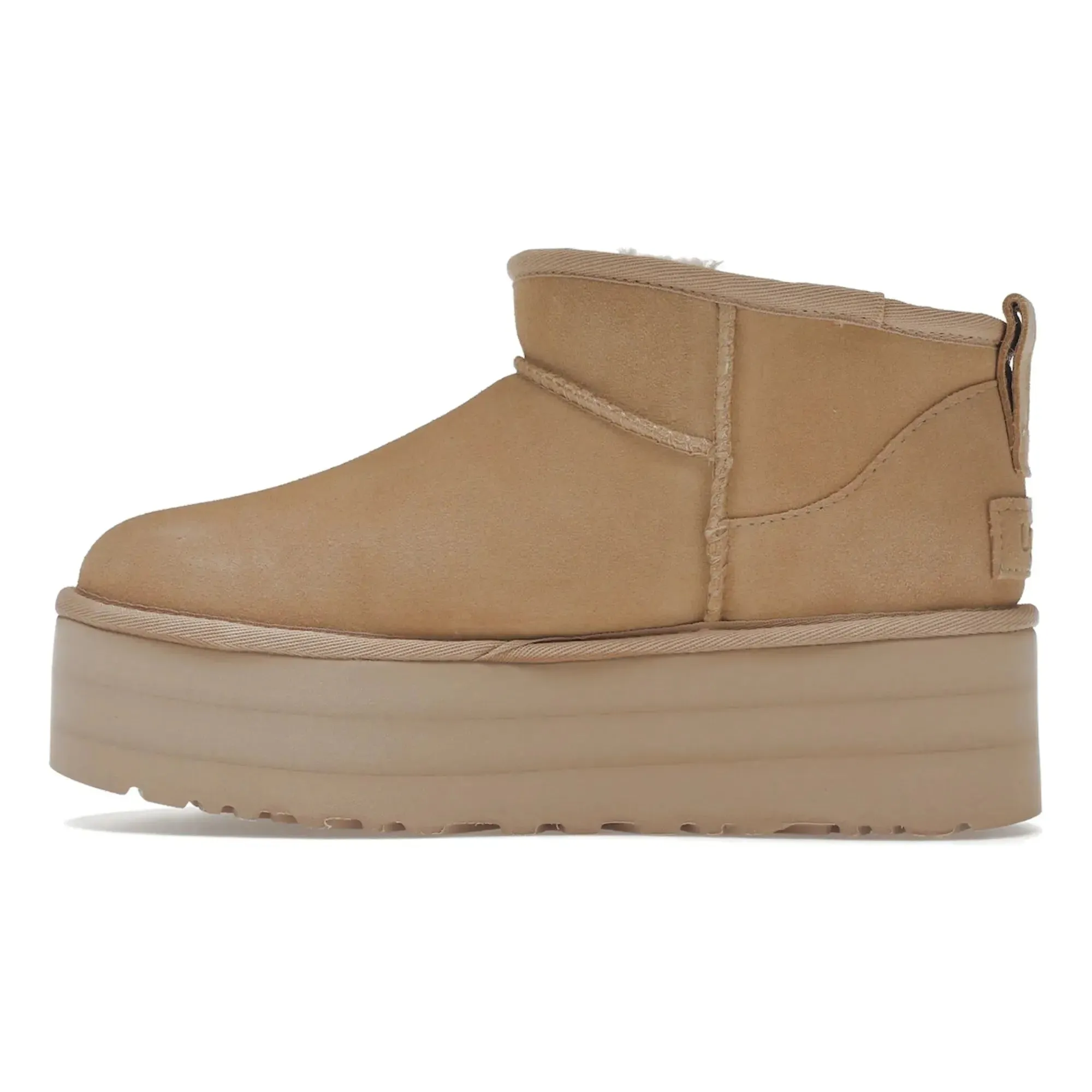 UGG Classic Ultra Mini Platform Boot Driftwood (W)