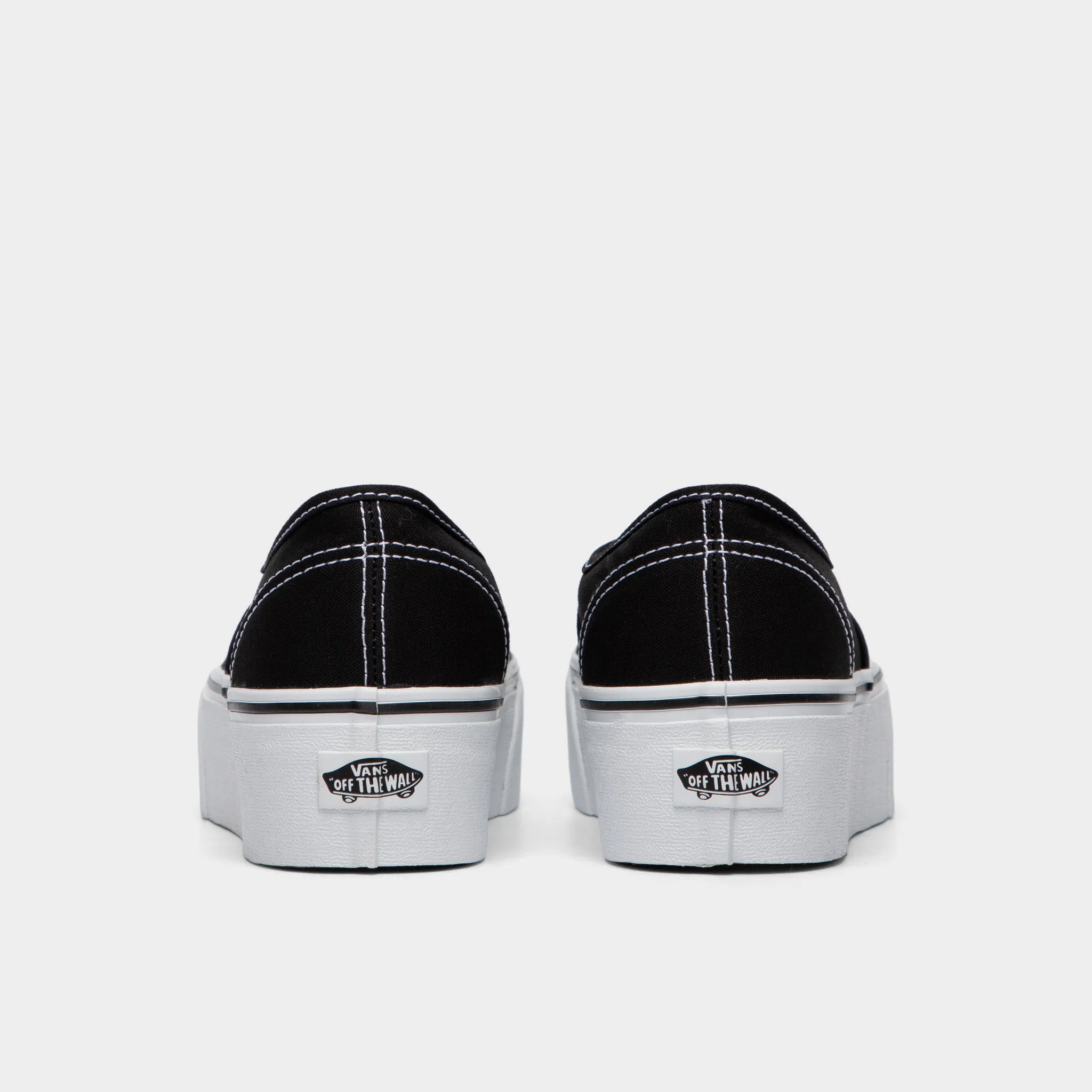 Vans Authentic Stackform Canvas Black / True White