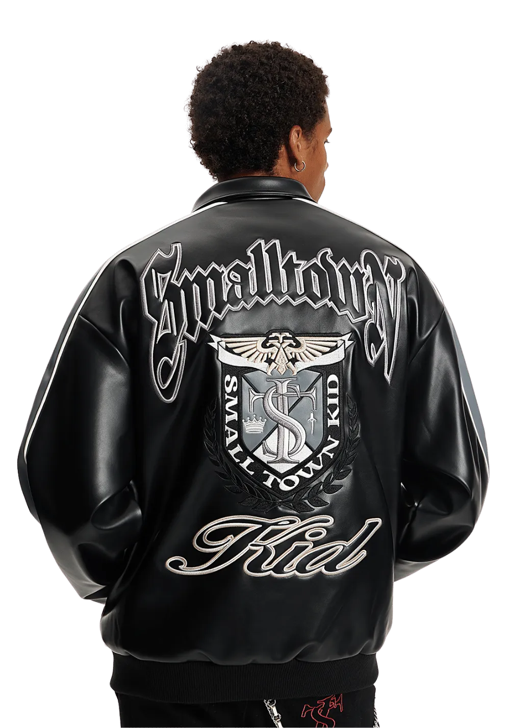Vintage Logo Baseball Jacket