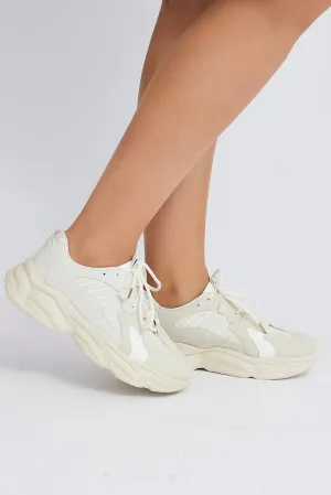White Chunky Sneakers