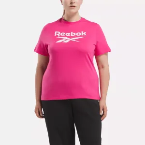 Women's Reebok Identity Big Logo T-Shirt (Plus Size)